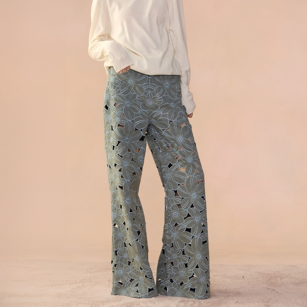 Cynthia Rowley Flora Cut out Jean